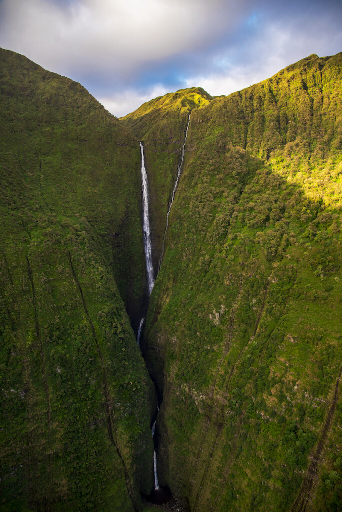 Honokohau Falls, Maui, Hawaii