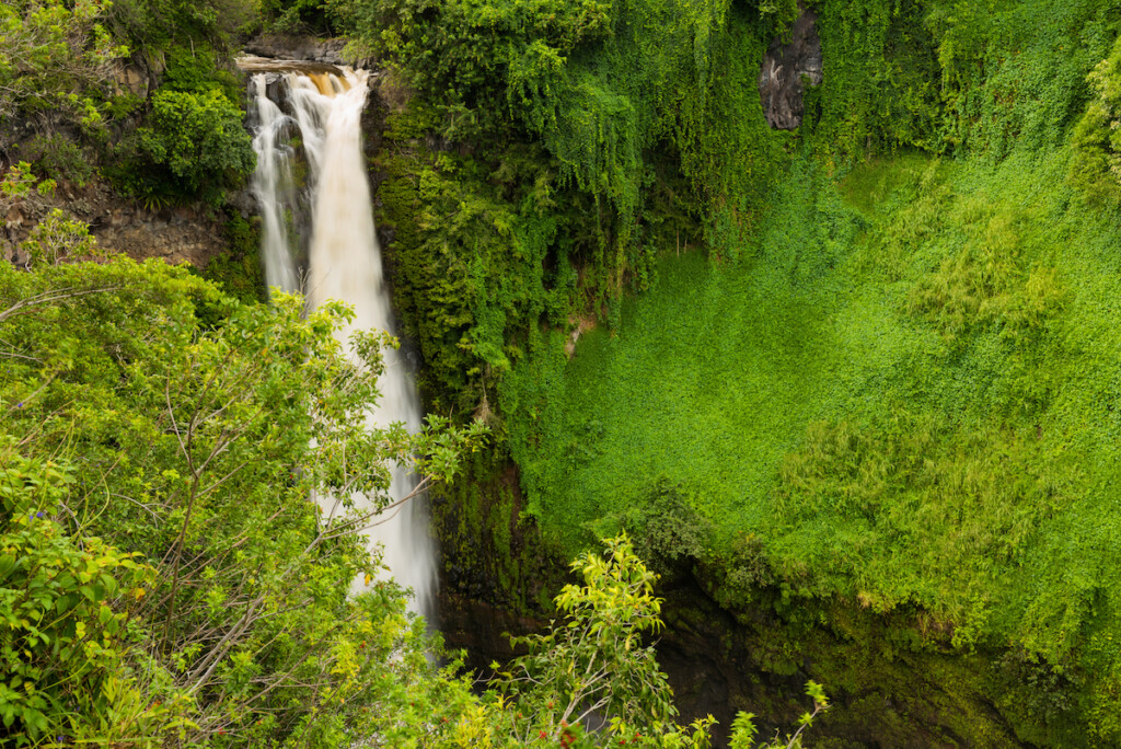 Waterfall In Haleakala National Park, Maui