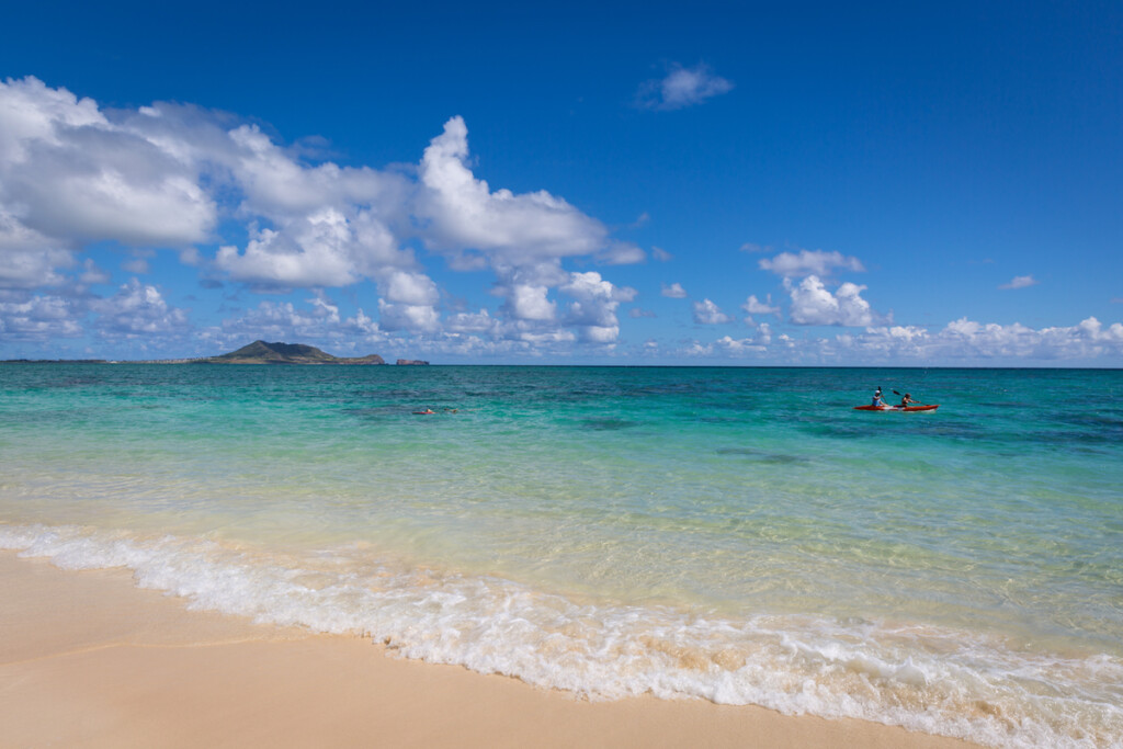 Kailua Beach Park, Oahu, Hawaii, Usa