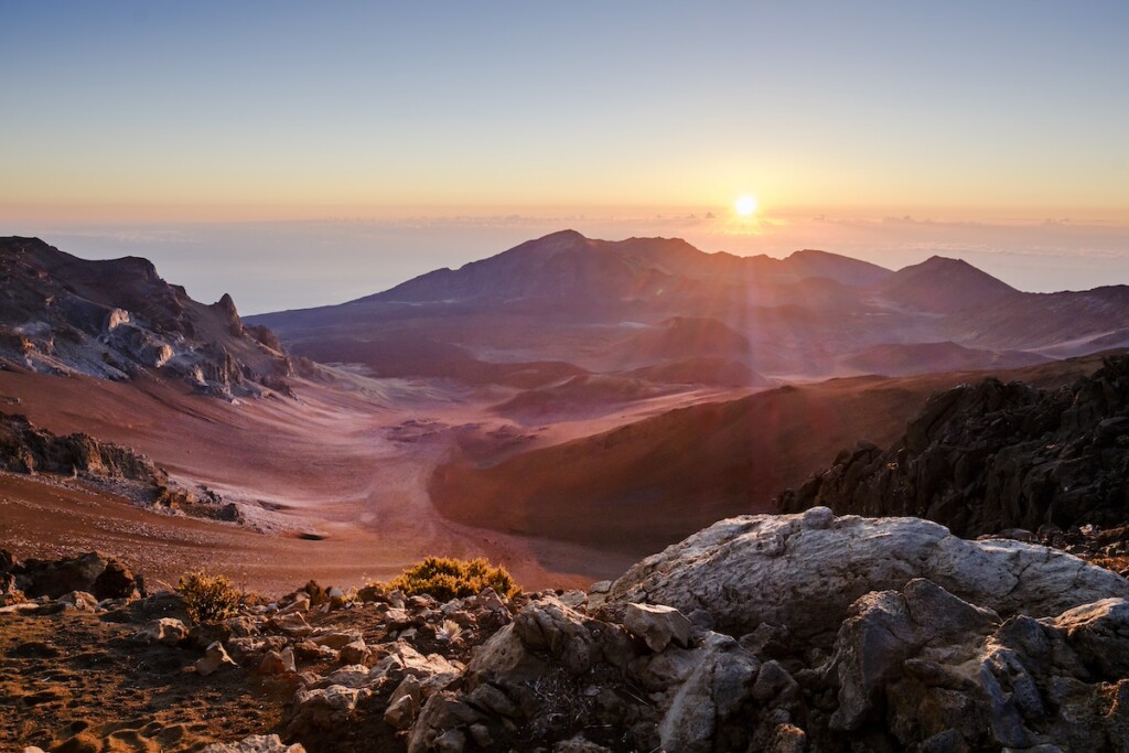 Sunrise, Haleakala Crater