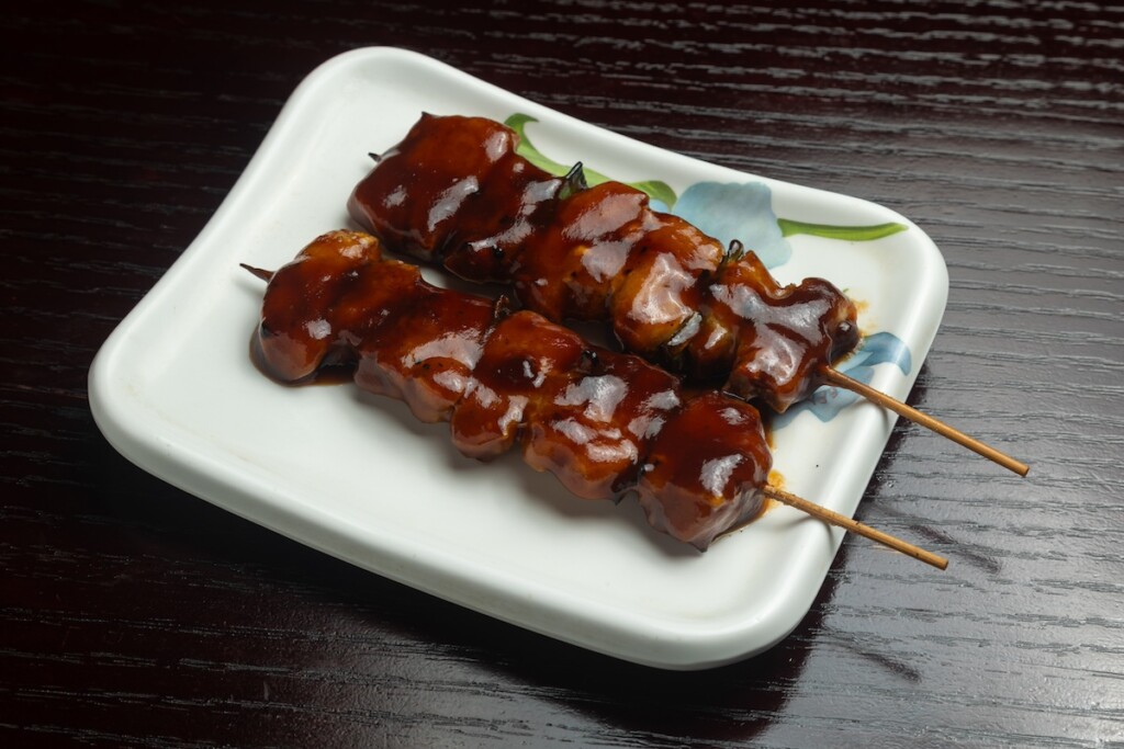 Chicken Skewers In Teriyaki Sauce