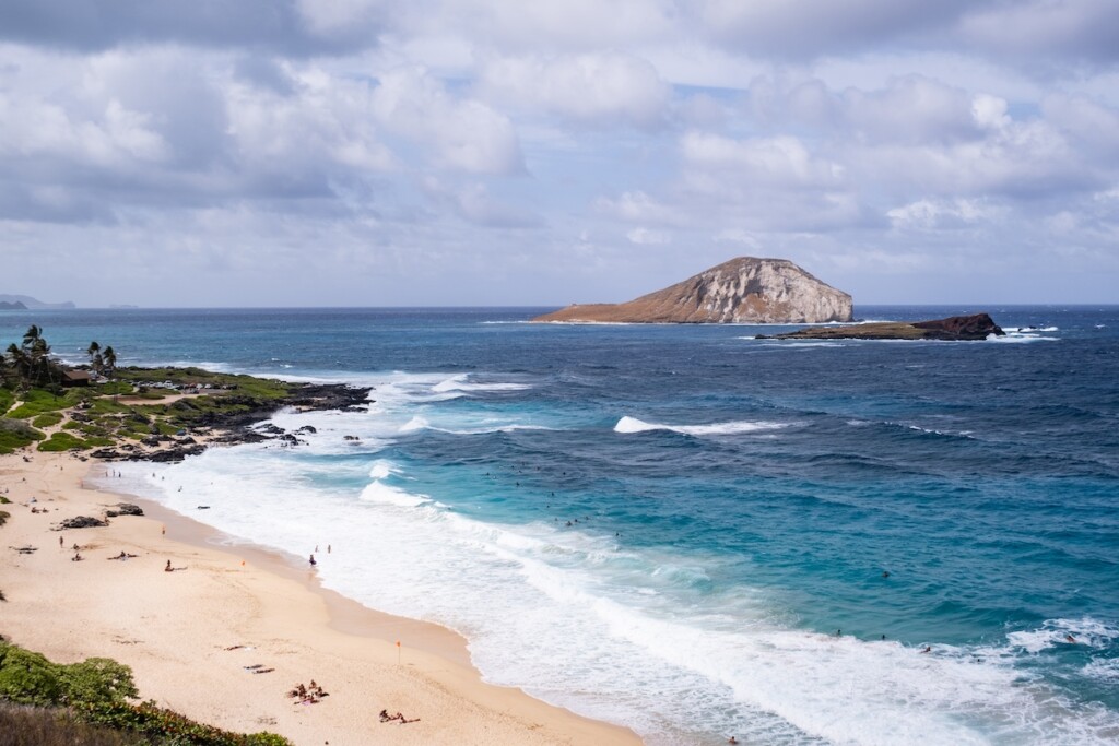Manana Island Off The Coast Of Oahu